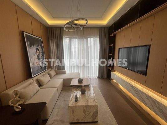 Apartments in a Complex Near Metro Station in Umraniye Istanbul