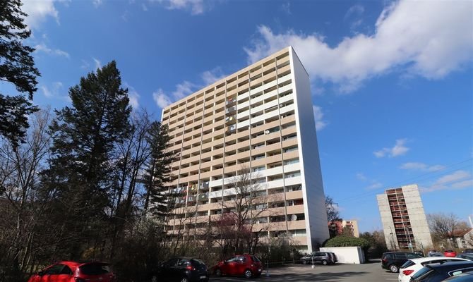 Blick auf Südwestfassade