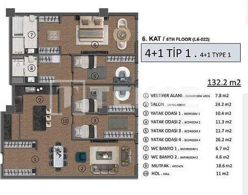 Flats 500 Meters from Metrobus in Büyükçekmece Istanbul