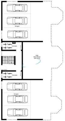 Grundriss Garagen