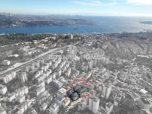 Spacious Design Apartments Near Amenities in Besiktas