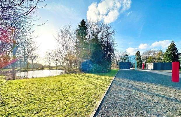 Weg Richtung Schlossparkcafé