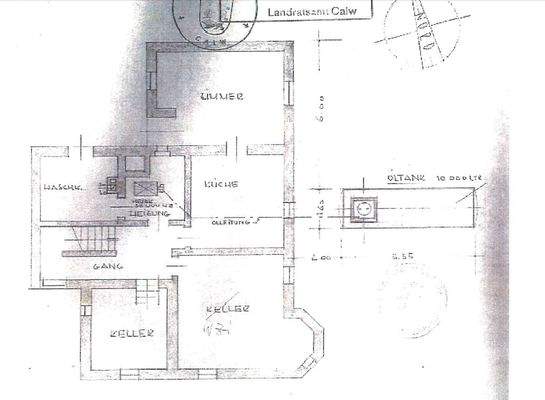Grundriss Keller