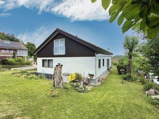 West-Wohnhaus-Ansicht