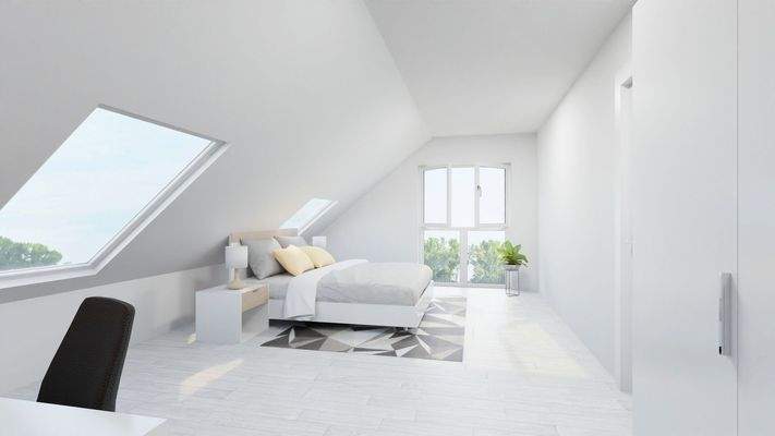 Visualisierung 2. DG Zimmer