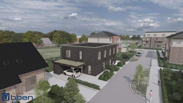 Blick auf die Immobilie