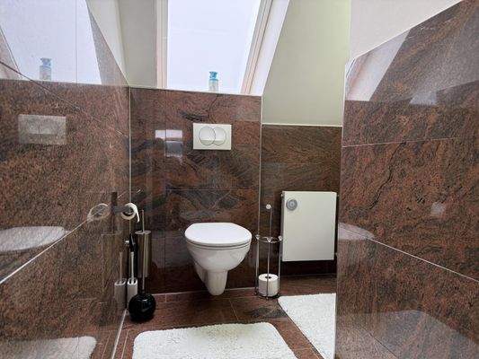 WC im Dachgeschoss