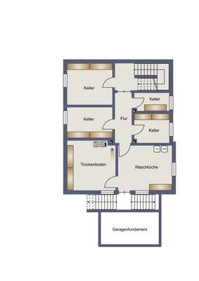 Grundriss Keller