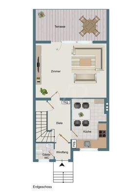 Grundriss Erdgeschoss