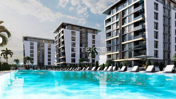 Apartments with Rich On-Site Amenities Near Hospital in Kepez