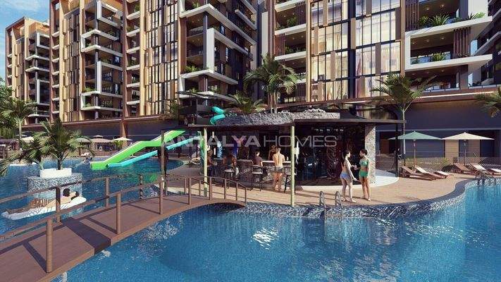 New Apartments in the Prestigious Project in Erdemli Mersin