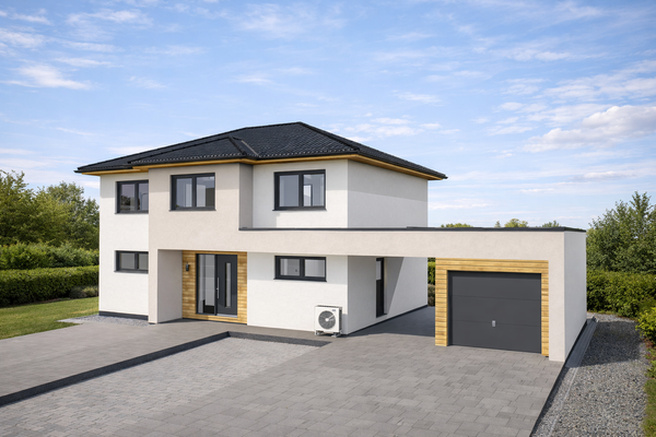 Hausbeispiel SV Exklusiv 157 Hauseingang