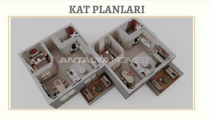 Flats Near Daily Amenities and Marina in Bodrum Turkey
