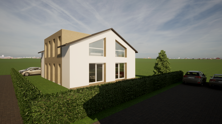 Gartenansicht Haus 1