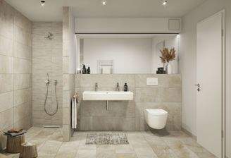 Edle Ausstattung und Materialien