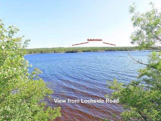 Cape Breton - Shaw Lake - 11,2 Hektar-Areal in her