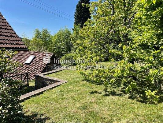 Gartenansicht von hinten