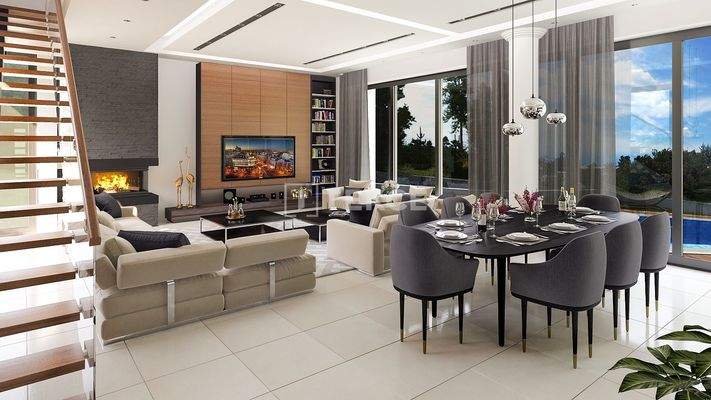 Detached Villas in a Complex with Private Pools in North Cyprus