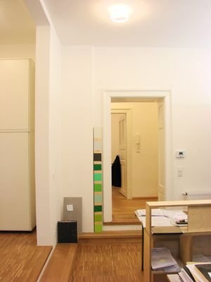 Aufgang zum hinteren Bereich