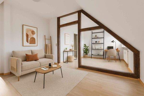 Wohnzimmer 2. Obergeschoss Musterfoto