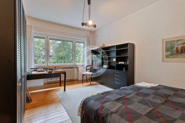 Das erste Schlafzimmer im Obergeschoss 