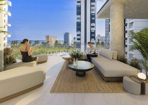 Stunning Sea View Flats with Pool in Calpe Alicante