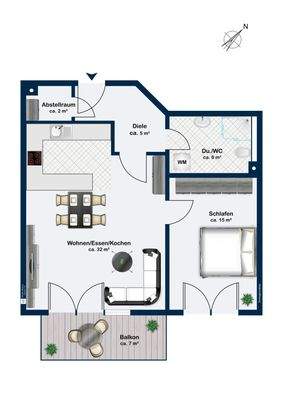 Erdgeschoss Hochparterre