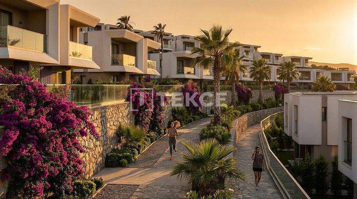 Lake and Nature-View Villas with Shared Pool in Bodrum