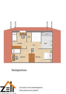 Grundriss Dachgeschoss