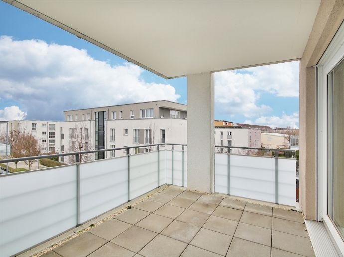 Barrierefreie Wohnung mit 2 Balkone