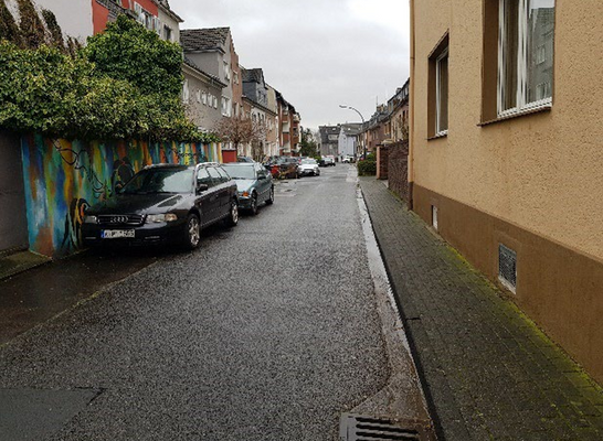 Blick in die Giselherstraße