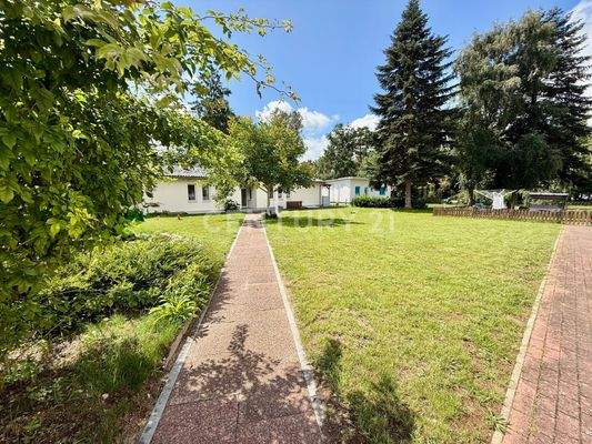 ein neuer Weg zu den Bungalows