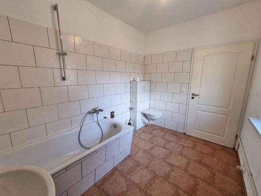 Bad mit Fußbodenheizung