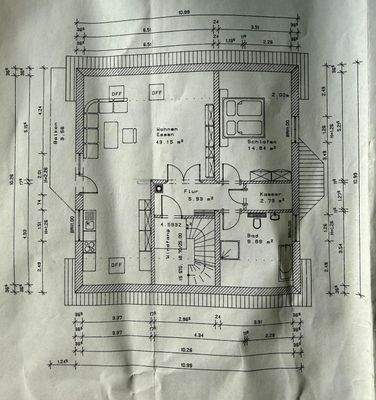 Grundriss Obergeschoss