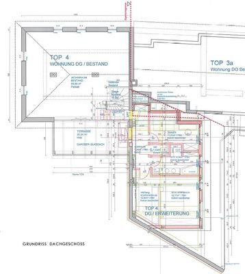 Grundrissplan Dachgeschoss