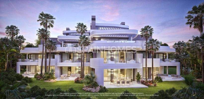 Magnificent Apartments with Sea and Mountain Views in Ojen