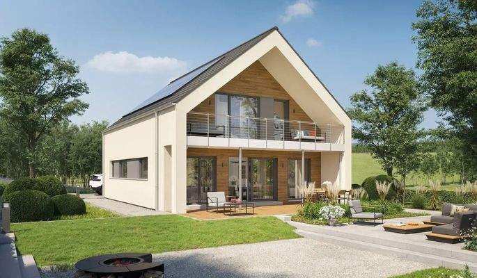 Toller Fassadenrahmen