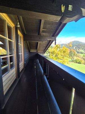 Balkon im Dachgeschoss