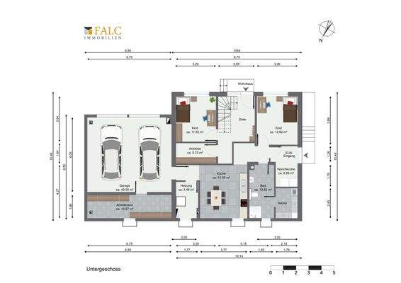 Grundriss Untergeschoss