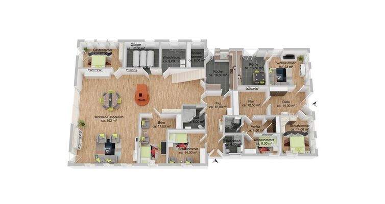 Grundriss Erdgeschoss