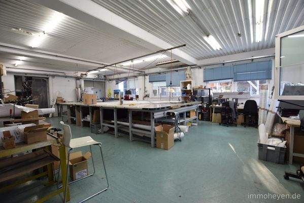 Produktionsfläche 2 im Erdgeschoss