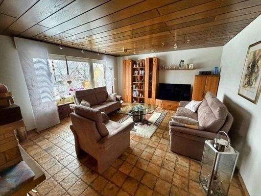 Blick in das Wohnzimmer