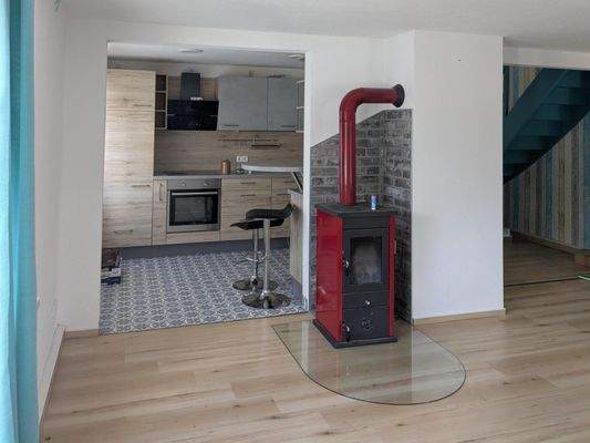 Wohnzimmer / Küche - Erdgeschoss