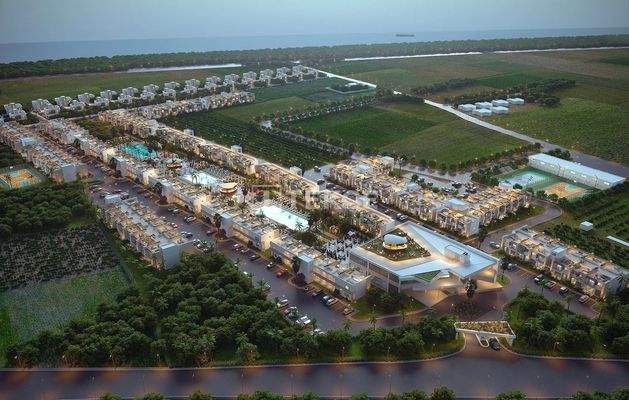 Real Estate in a Complex Near Long Beach in İskele North Cyprus