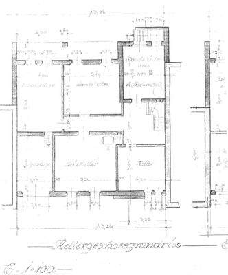 Grundriss Kellergeschoss