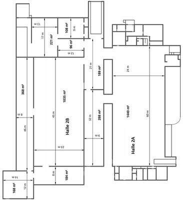 Grundrisse Halle 2