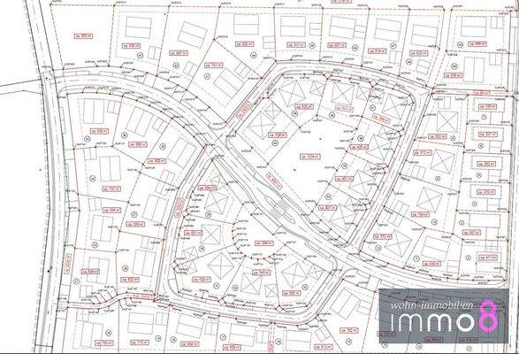 Übersicht Parzelierungsplan
