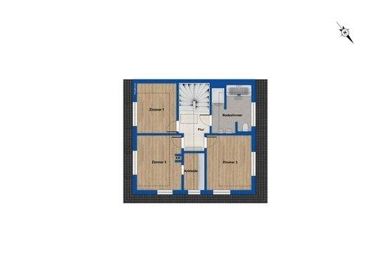 Grundriss Dachgeschoss