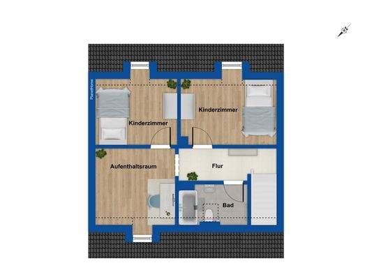 Grundriss Dachgeschoss