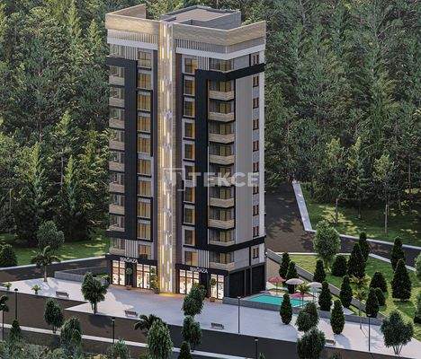 New Flats in a Boutique Project in Yenişehir Mersin